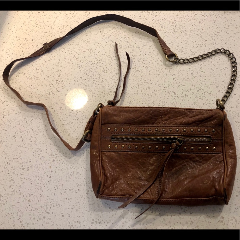 Andrew Marc Brown Leather Purse